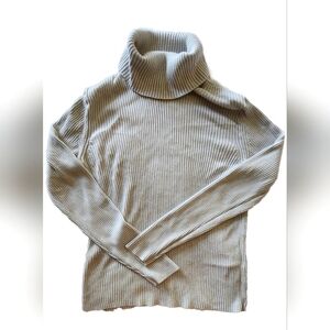 Women's Banana Republic Factory Gray Turtleneck Sweater Sz Medium